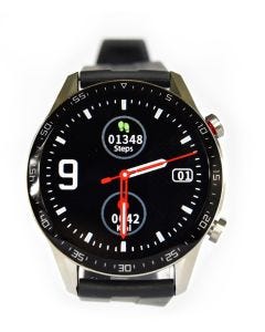 Reloj Smartwatch Lhotse Rd9 Dark Silver Negro